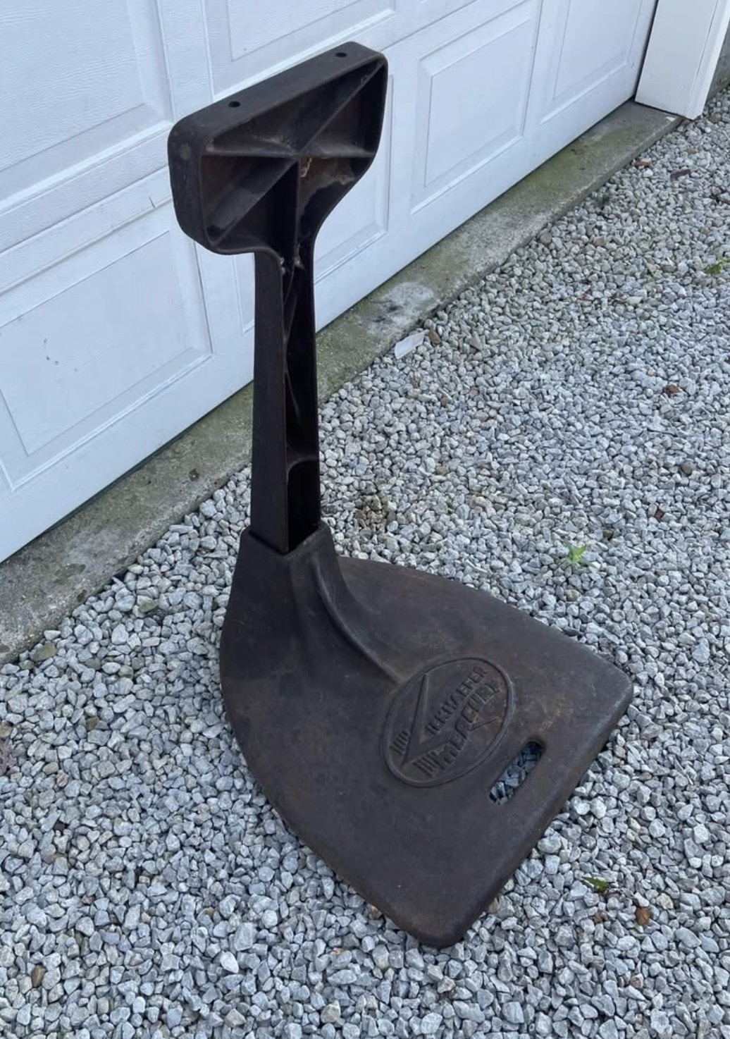 Vintage Mercury Kiekhaefer Outboard Motor Stand Cast Iron HEAVY