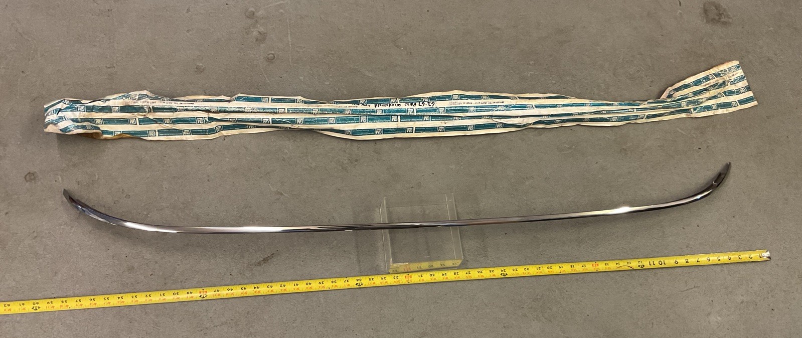 1962-1967 Chevy Nova Lower Windshield Trim Molding NOS LT10G