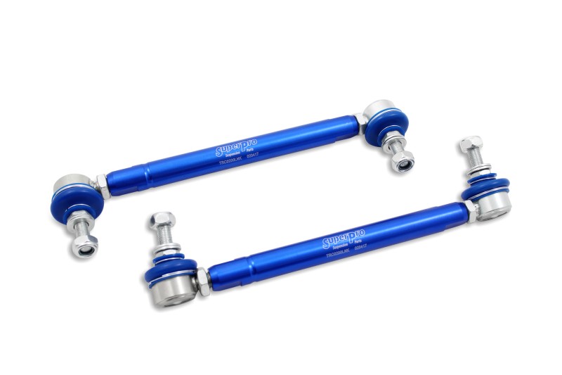 SuperPro for 2004-2009 Mazda 3 i Front HD Adjustable End Link Set