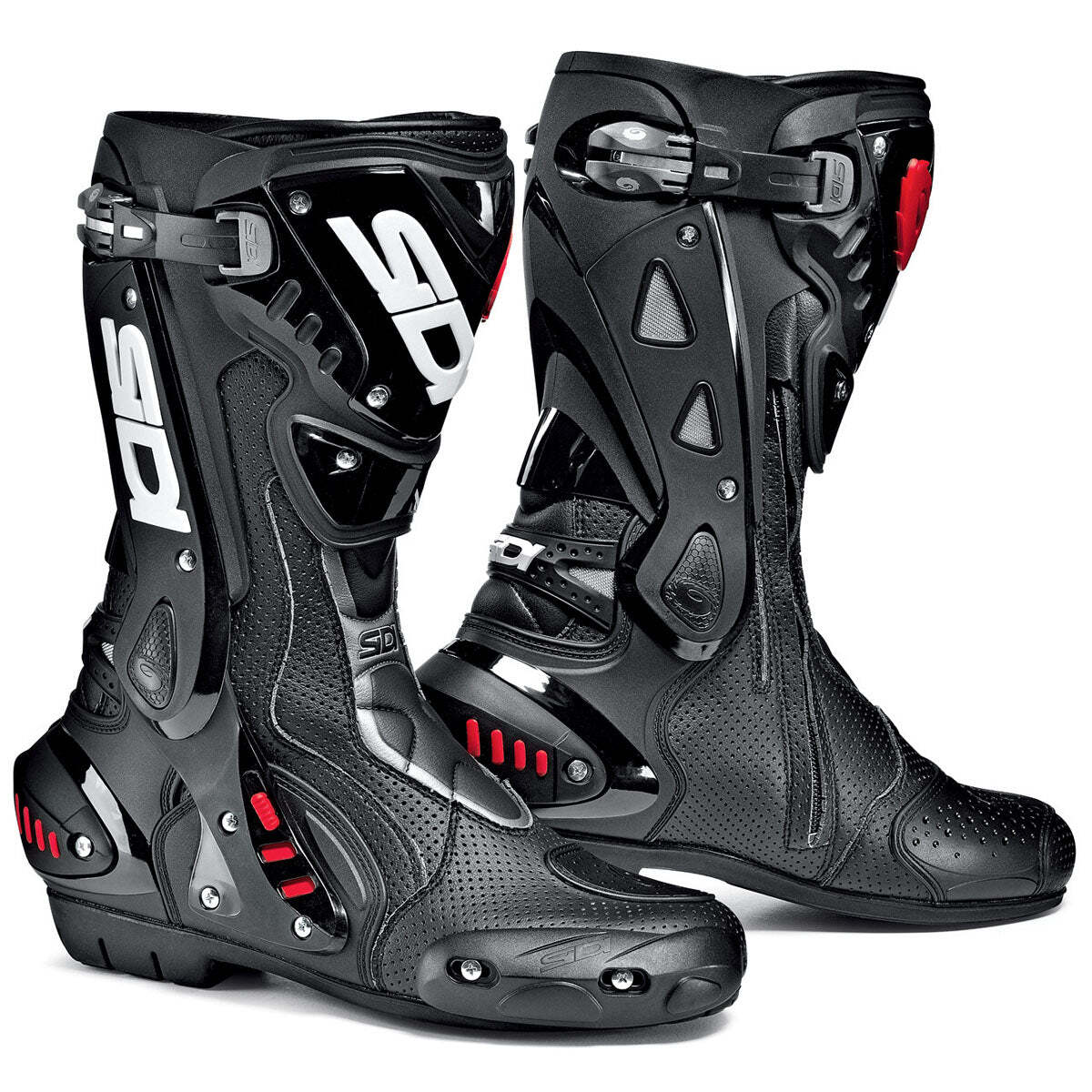 Sidi St Air Motorcycle Boots Black/Black Size 11 US / 45 EU *OPEN BOX* WAS $380