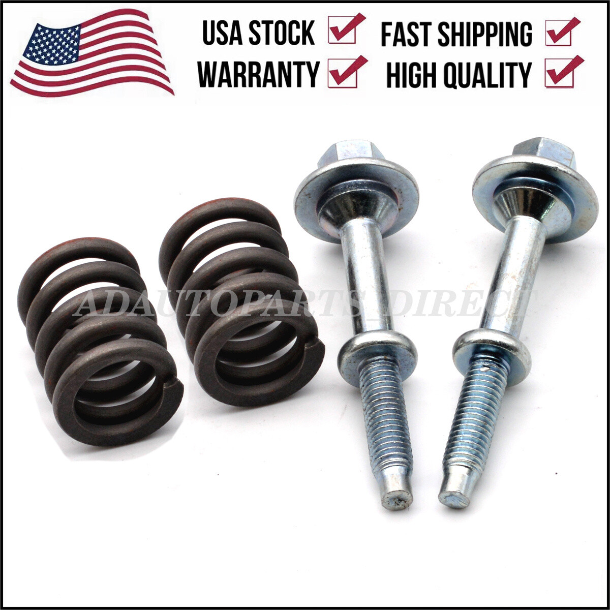 2X Exhaust Joint Spring Bolt For Honda S2000 Acura RDX 18231-SR3-A22