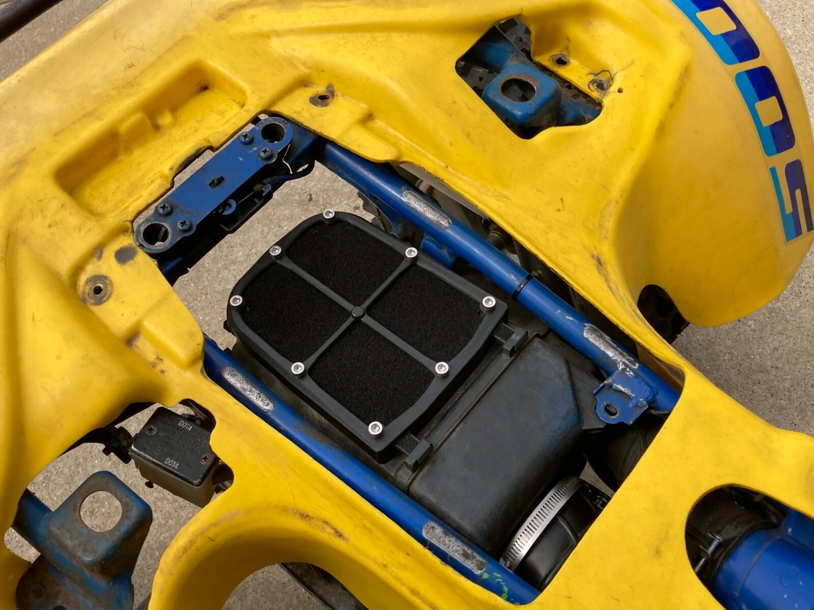 1987-1990 Suzuki LT500R Performance Airbox Lid Quadzilla
