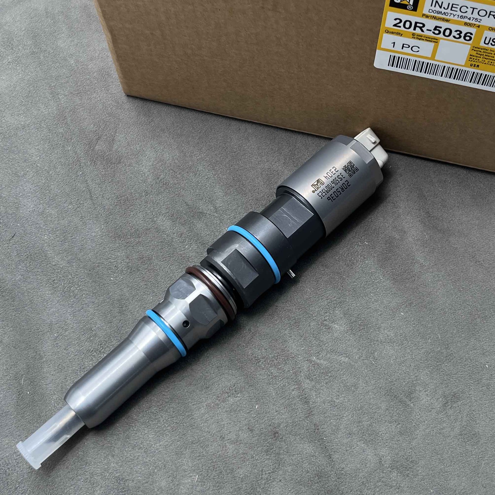 1X Fuel Injector for 456-3493 20R-5036 Caterpillar C9.3 C9 Engine 966K 972K 336E