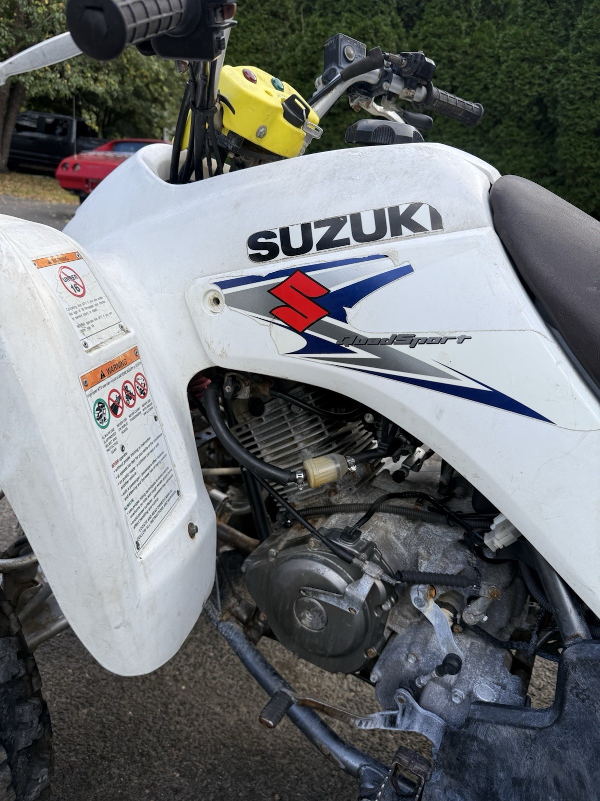 04-09 Suzuki LTZ 250 Quad Sport OEM Front Rear Fenders 53111-21G01-30H 2004-2009 04-09 Suzuki LTZ 250 Quad Sport OEM Front Rear Fenders 53111-21G01-30H 2004-2009