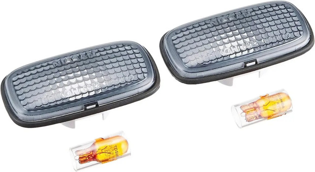 Genuine Nissan JDM Skyline GT-R R33 R34 Smoked Corner Lamp Set 26100-RNC41