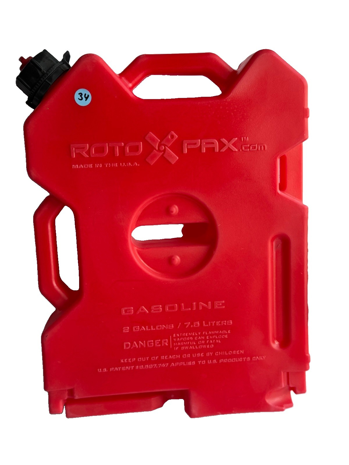 Rotopax 2 Gallon Fuel Pack fits Jeep ATV UTV Polaris RZR Jerry Can Outdoor Fuel