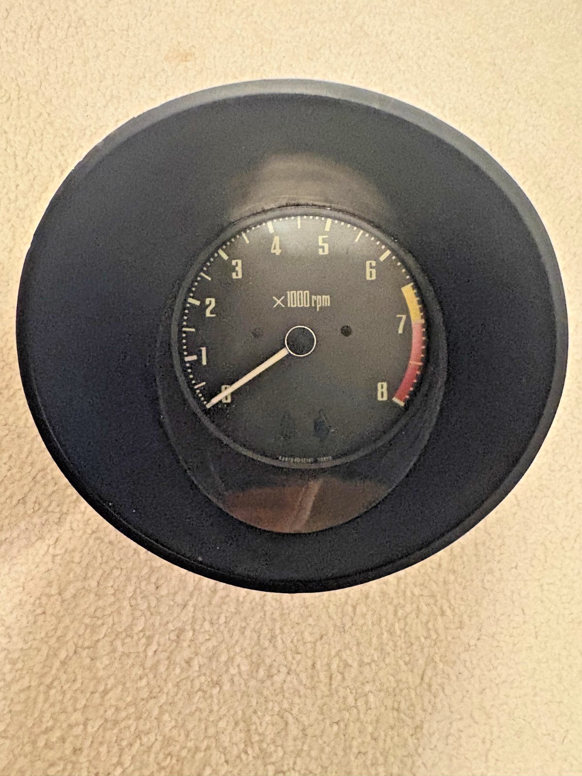1/1971-7/1972 Datsun 240Z 4-wire tach tachometer rev meter OEM used 1/1971-7/1972 Datsun 240Z 4-wire tach tachometer rev meter OEM used