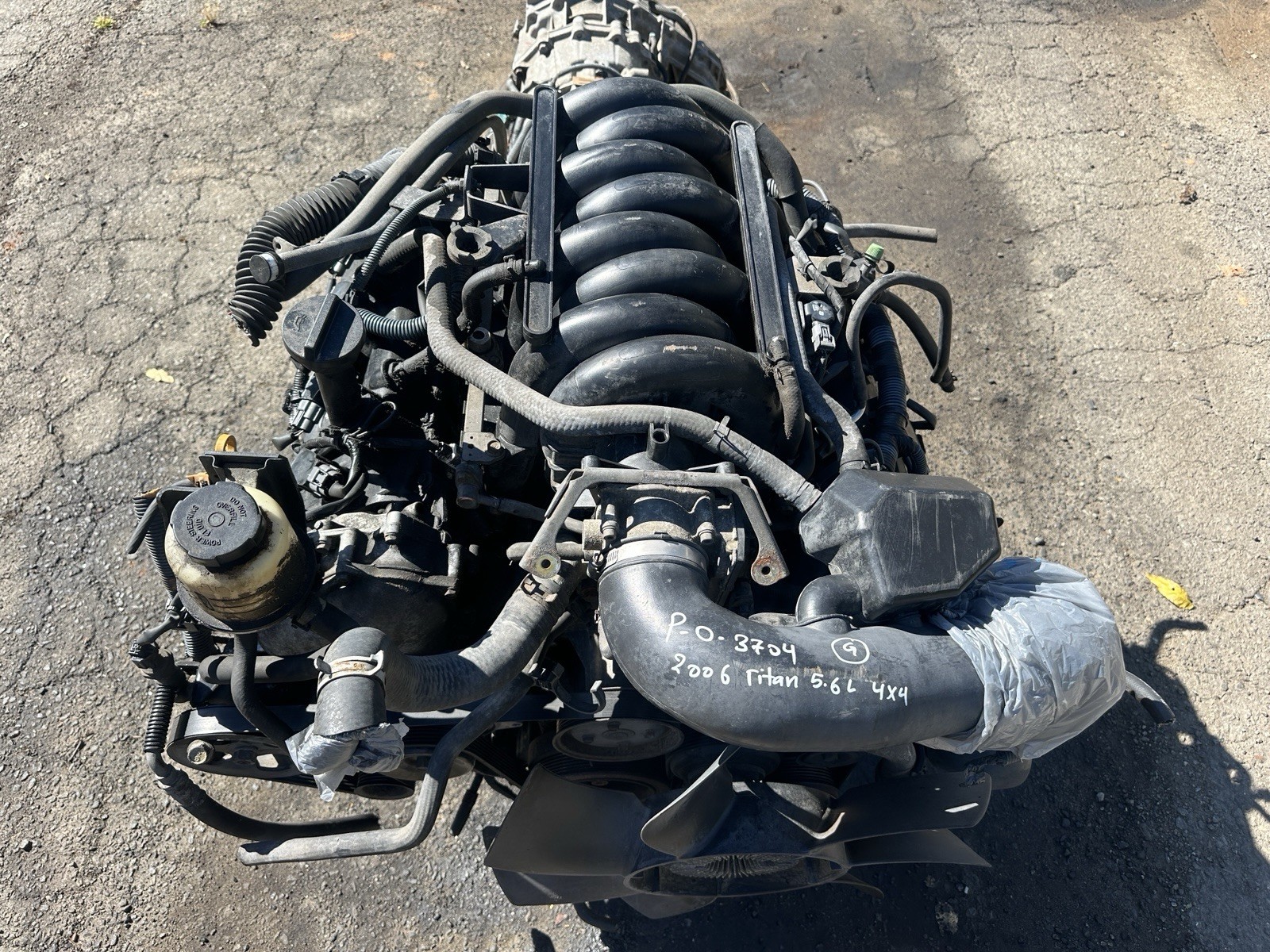 2004-2006 Nissan Titan Armada 5.6L V8 Engine (VIN B 4th Digit) VK56DE Motor OEM