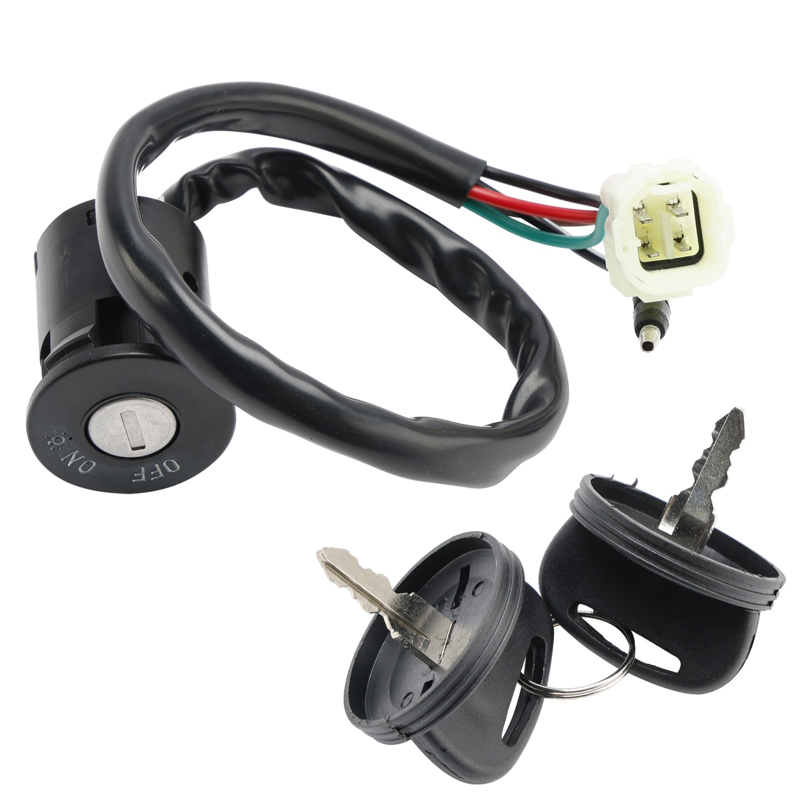 Ignition Switch Lock KEY SET (D206) For Kymco MXU 150 ATV Quad 35010-LCA4-90A