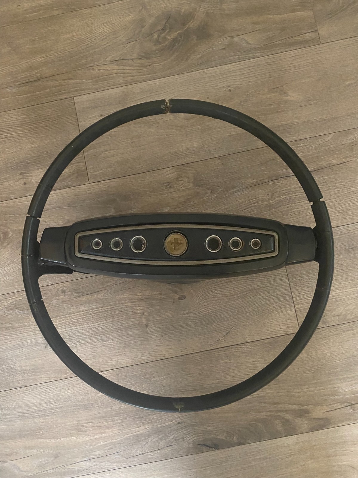 1968 Mustang Used Original Steering Wheel Horn Pad Original OEM
