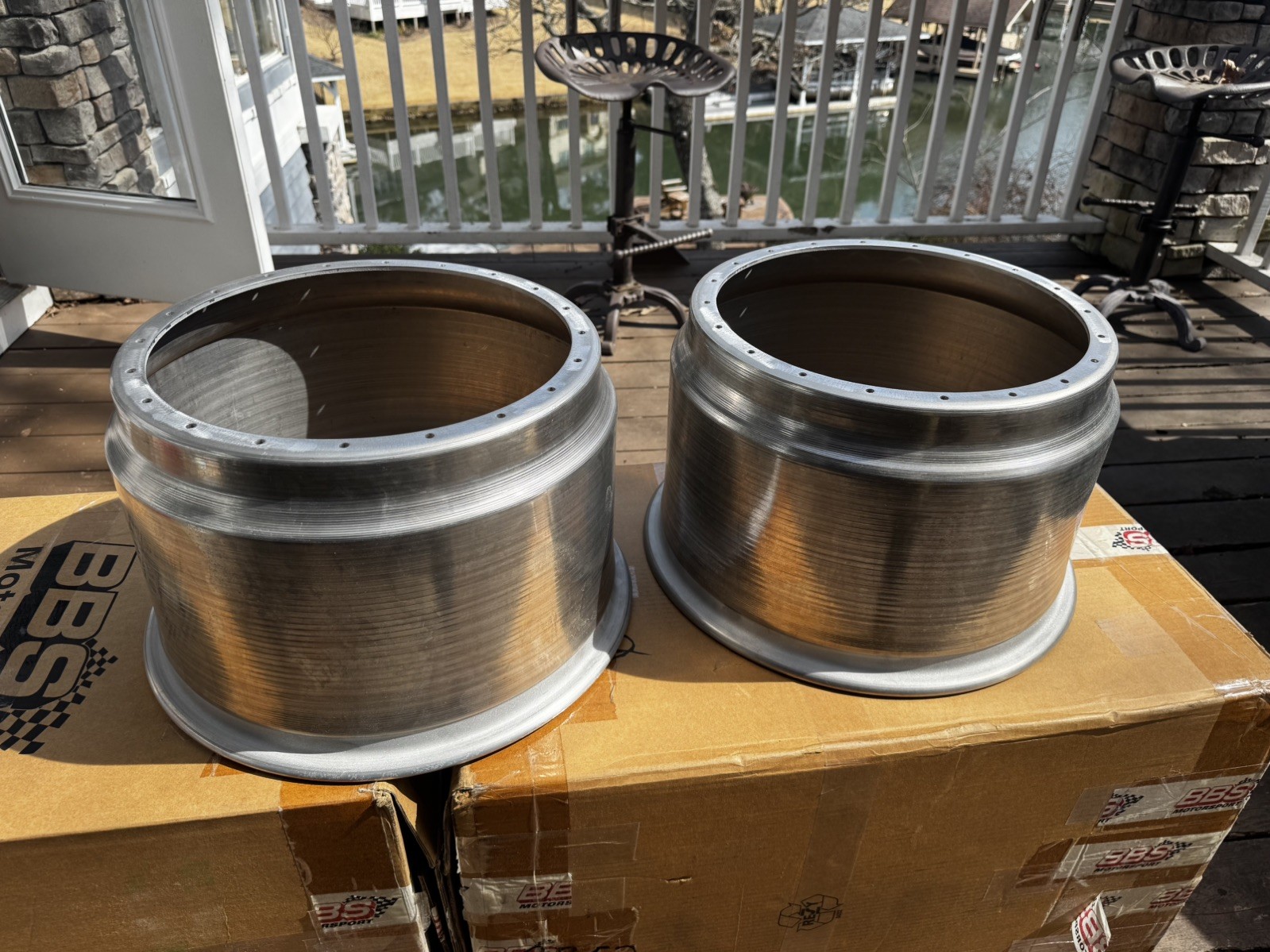 16x10” BBS Motorsport inner barrels 20 hole - E50 E26 E52 E55 E16 vintage racing