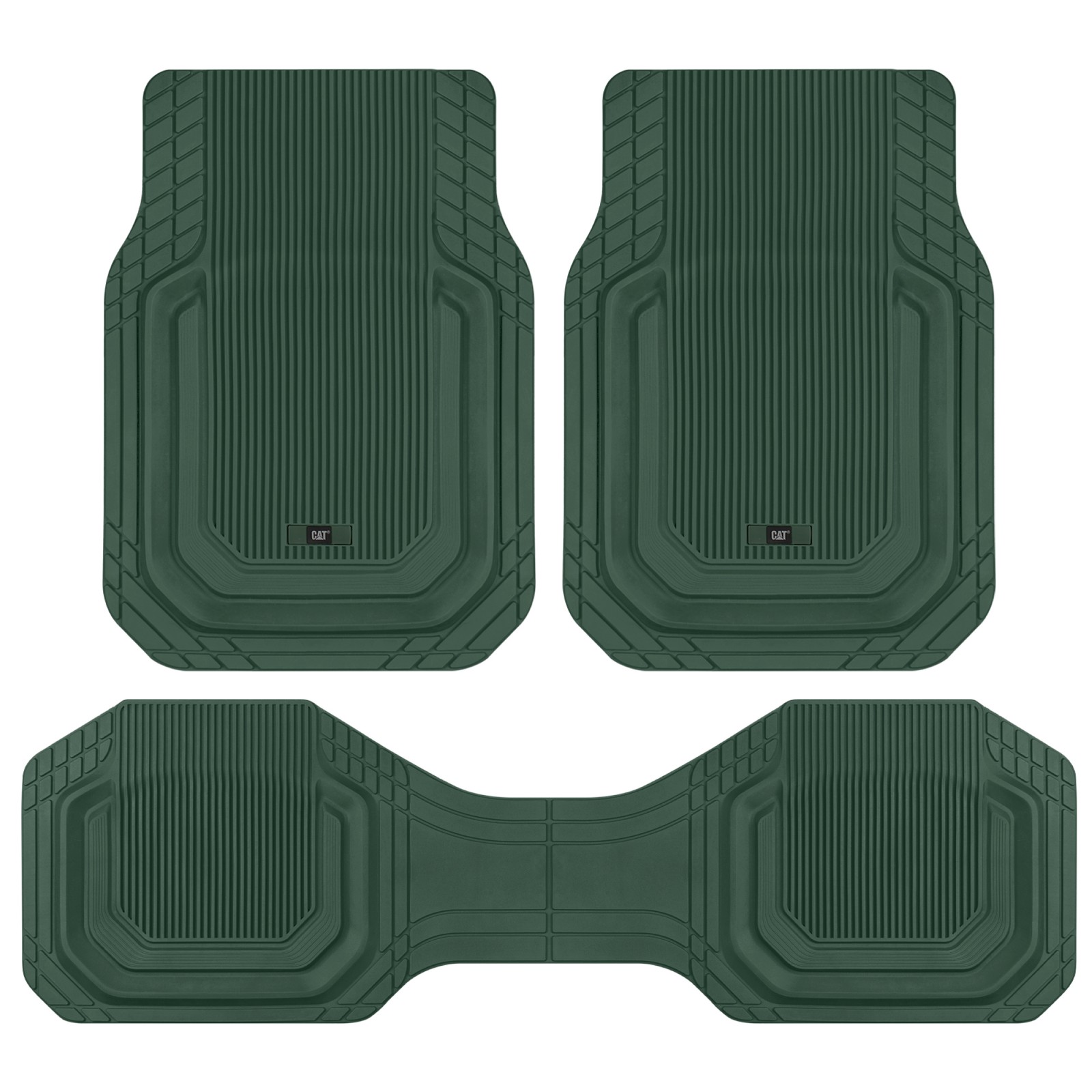 Cat® ToughLiner™ Car Floor Mats - Heavy Duty Trim To Fit Mat For Trucks - Car...