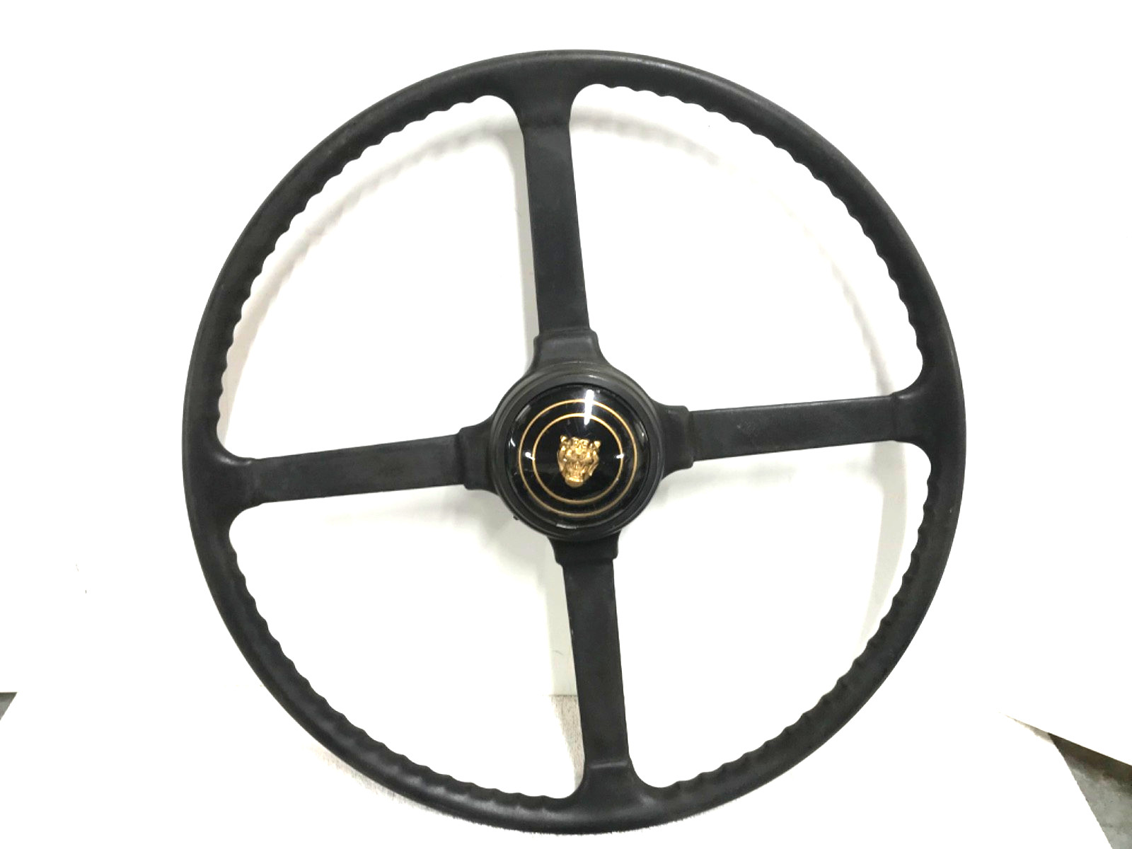 Vintage 1953 Original Jaguar XK140 150 Mk 1 - 18” Steering Wheel 4-Spoke OEM Vintage 1953 Original Jaguar XK140 150 Mk 1 - 18” Steering Wheel 4-Spoke OEM