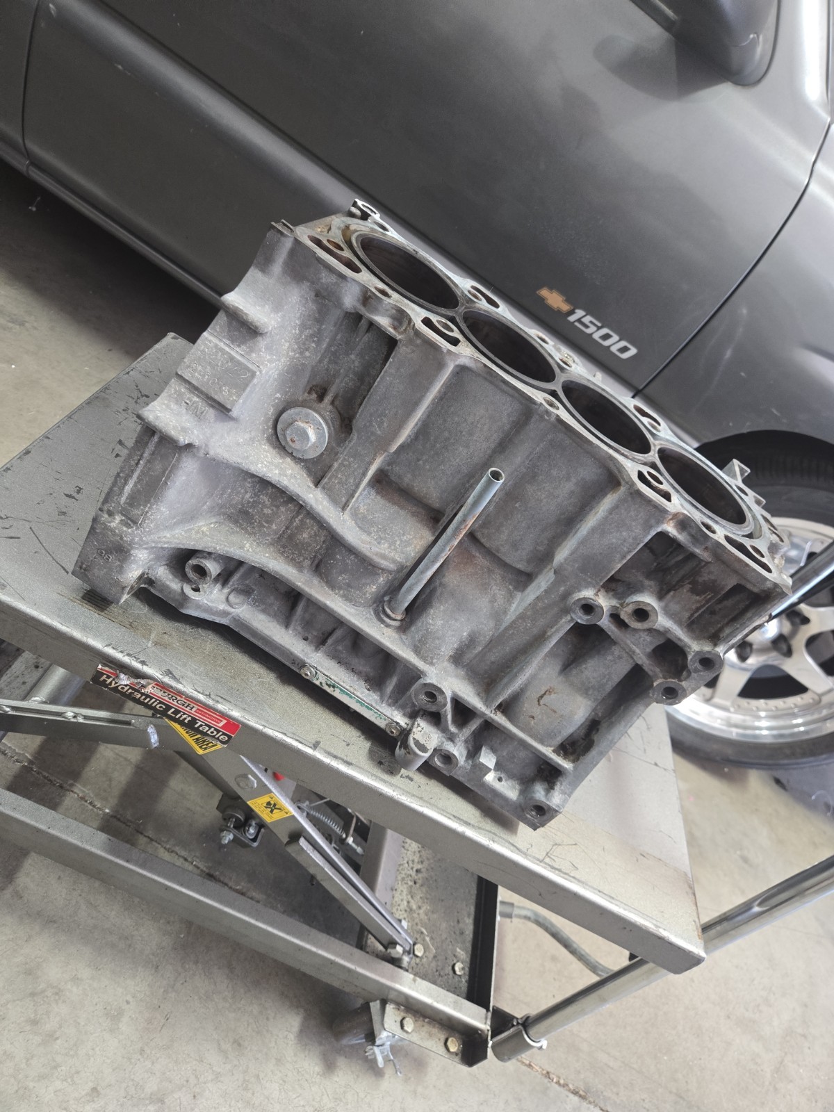 99-01 Honda Crv B20z2 B20 Engine Bare Block W/ Main Caps 