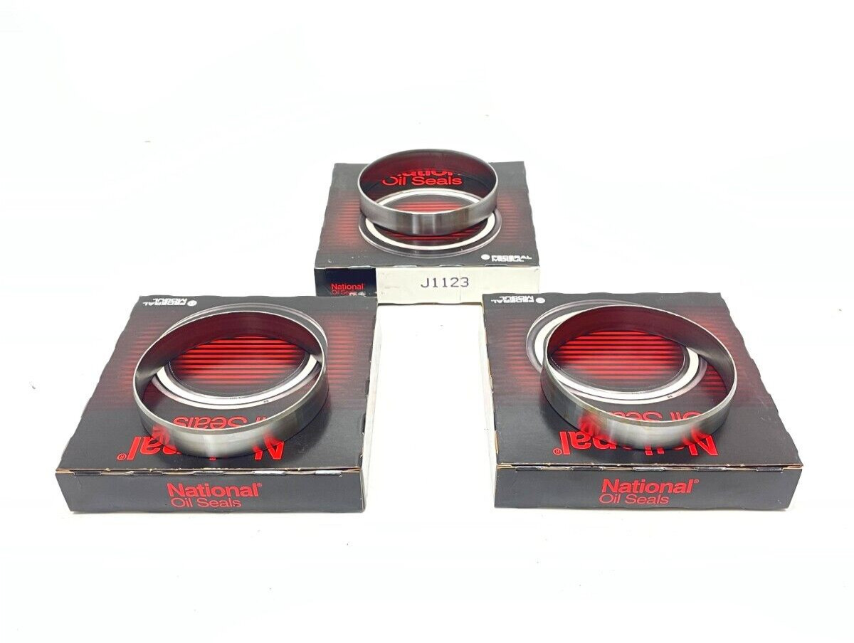 3x National Oil Seals J1123 Federal Mogul 3.244\