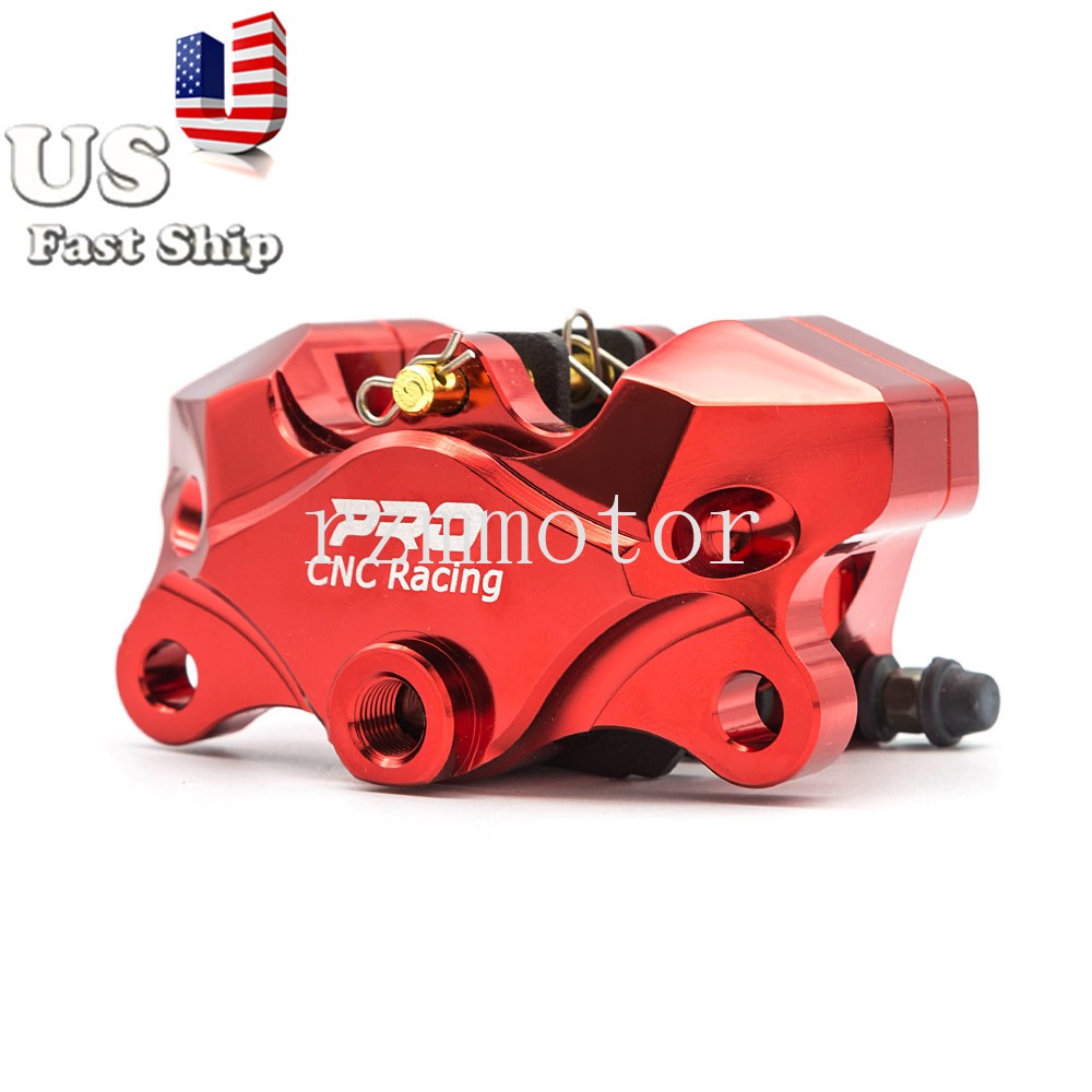 CNC Red Unviersal 32mm Rear Left Brembo P32 32mm Black Left Hand Aluminum 1pcs