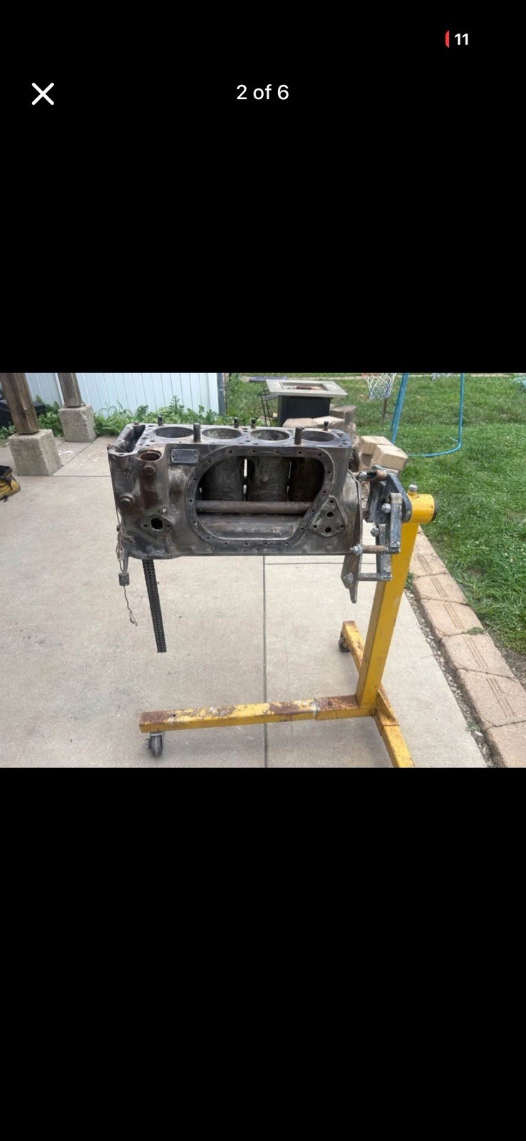 1950s Mercedes Benz Engine Block