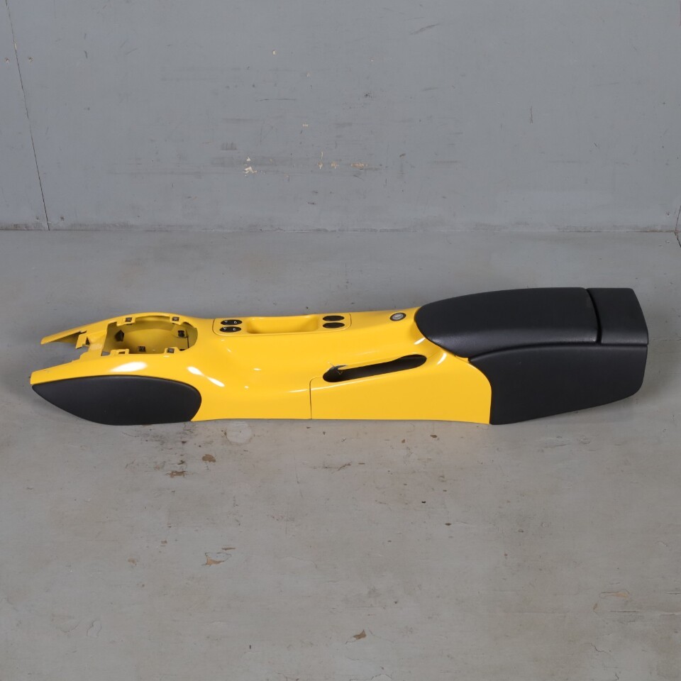 1999-2004 Porsche 911 996 Boxster 986 Painted Center Console OEM Yellow NOTE