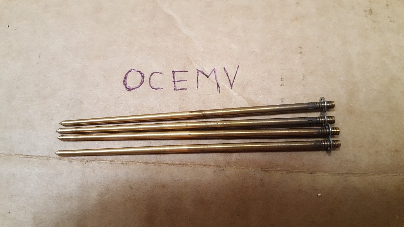 Keihin FCR41 41MM carburetor jet needle KEIHIN 0CEMV x4  set STREET BIKE