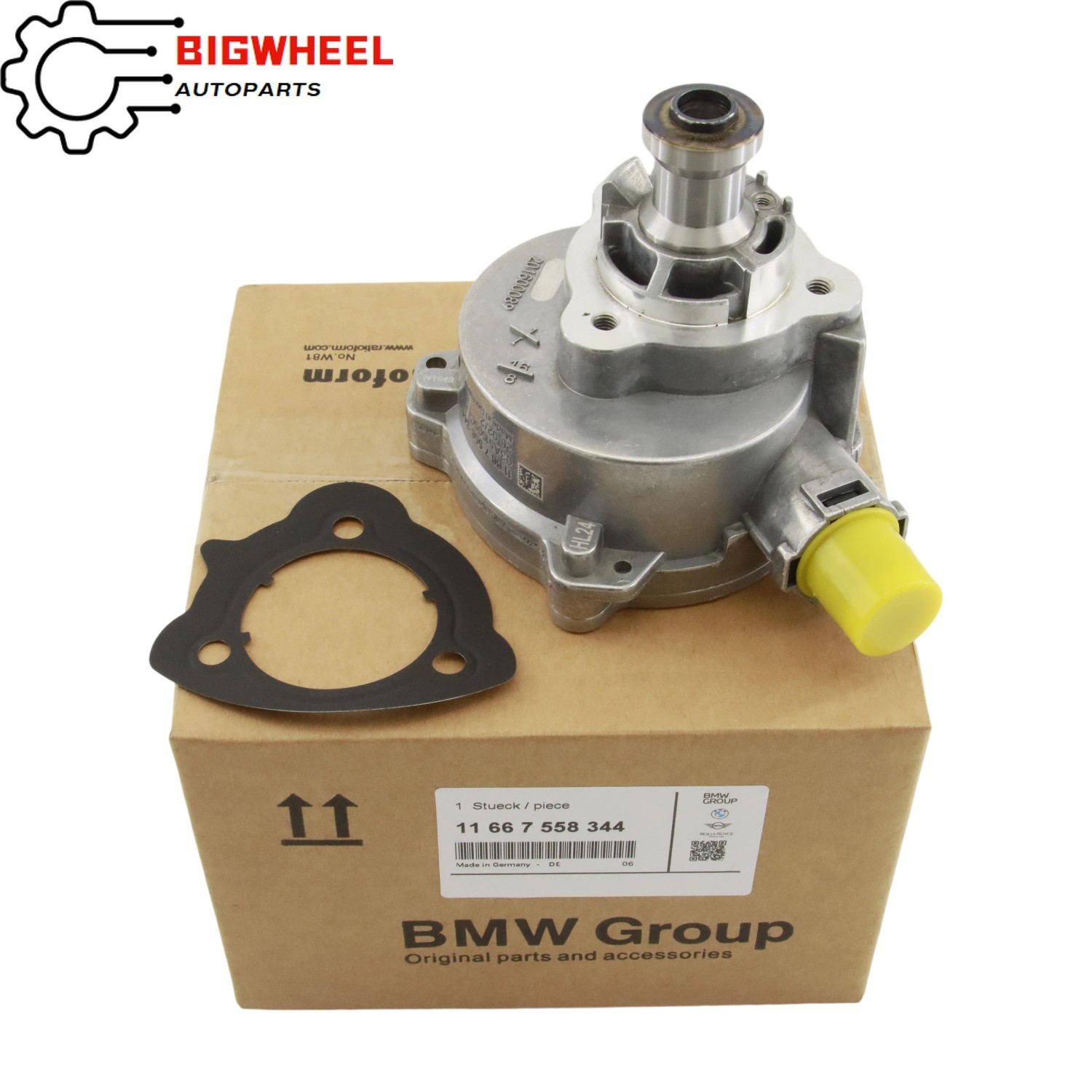 OEM 11667558344 Brake Vacuum Pump For BMW 328I 2.0L L4 Turbocharged US Stock