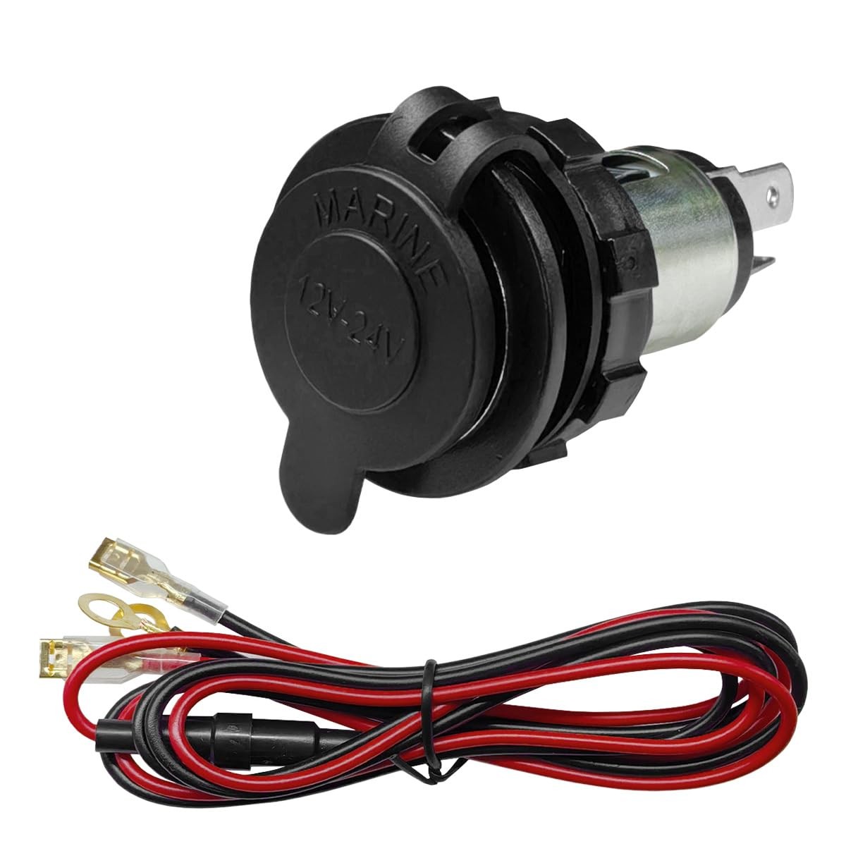 Cigarette Lighter Socket, DC 12V Car Power Outlet Socket Replacement, 1PC Cigarette Lighter Socket, DC 12V Car Power Outlet Socket Replacement, 1PC