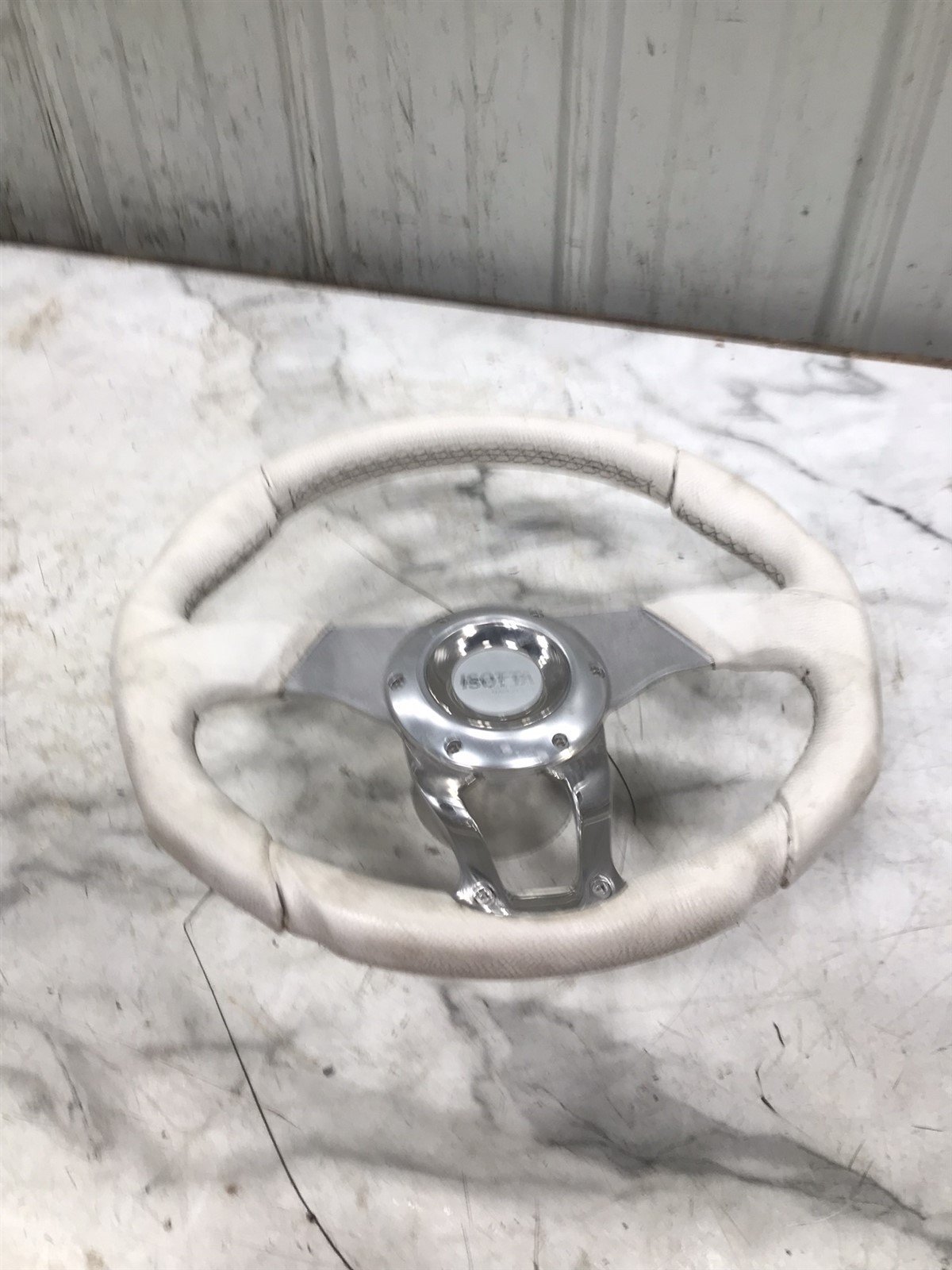 96 Fountain 29 Fever Boat Isotta steering wheel