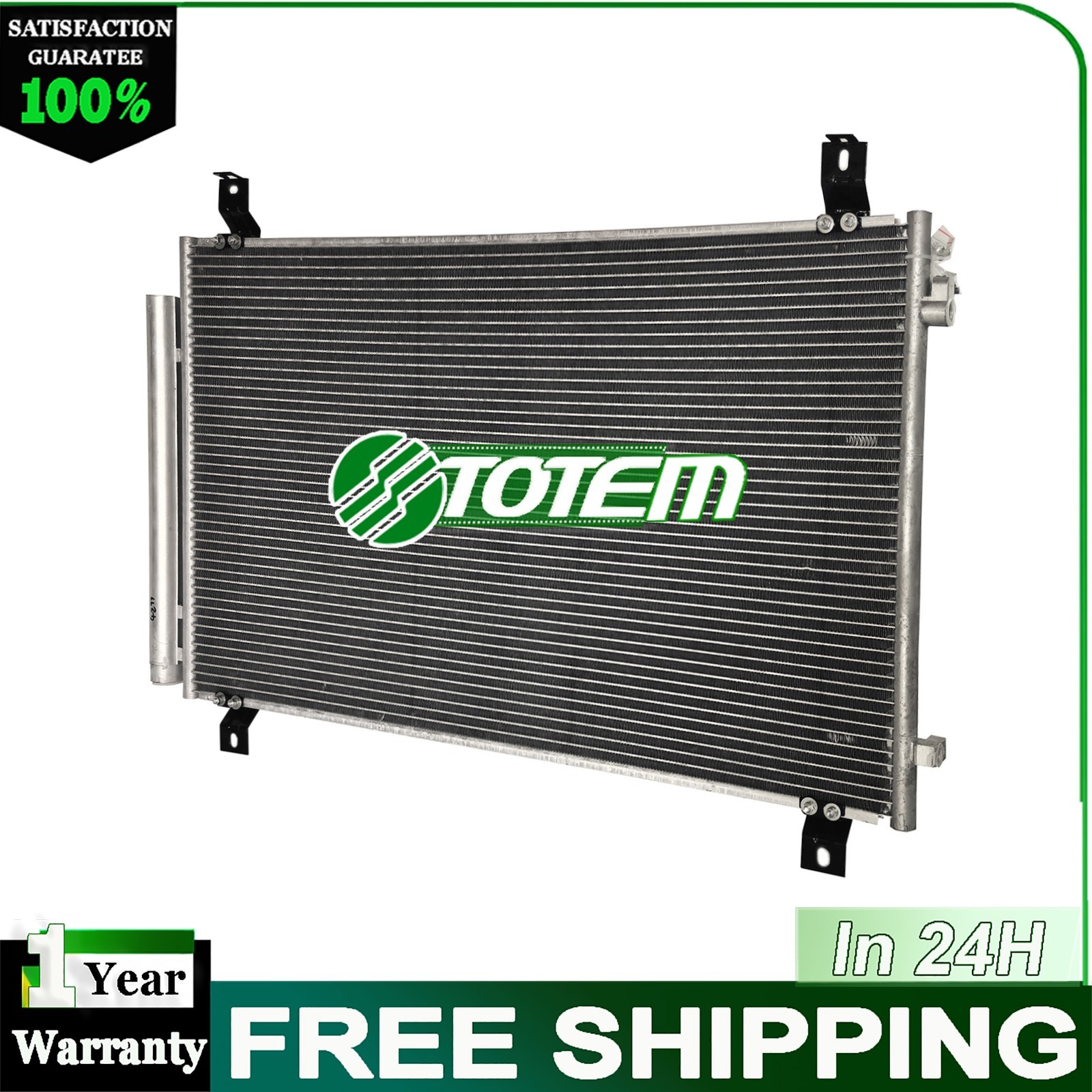 4277 A/C Condenser For 2016-2021 Honda Pilot 2014-2020 Acura MDX 3.5L V6