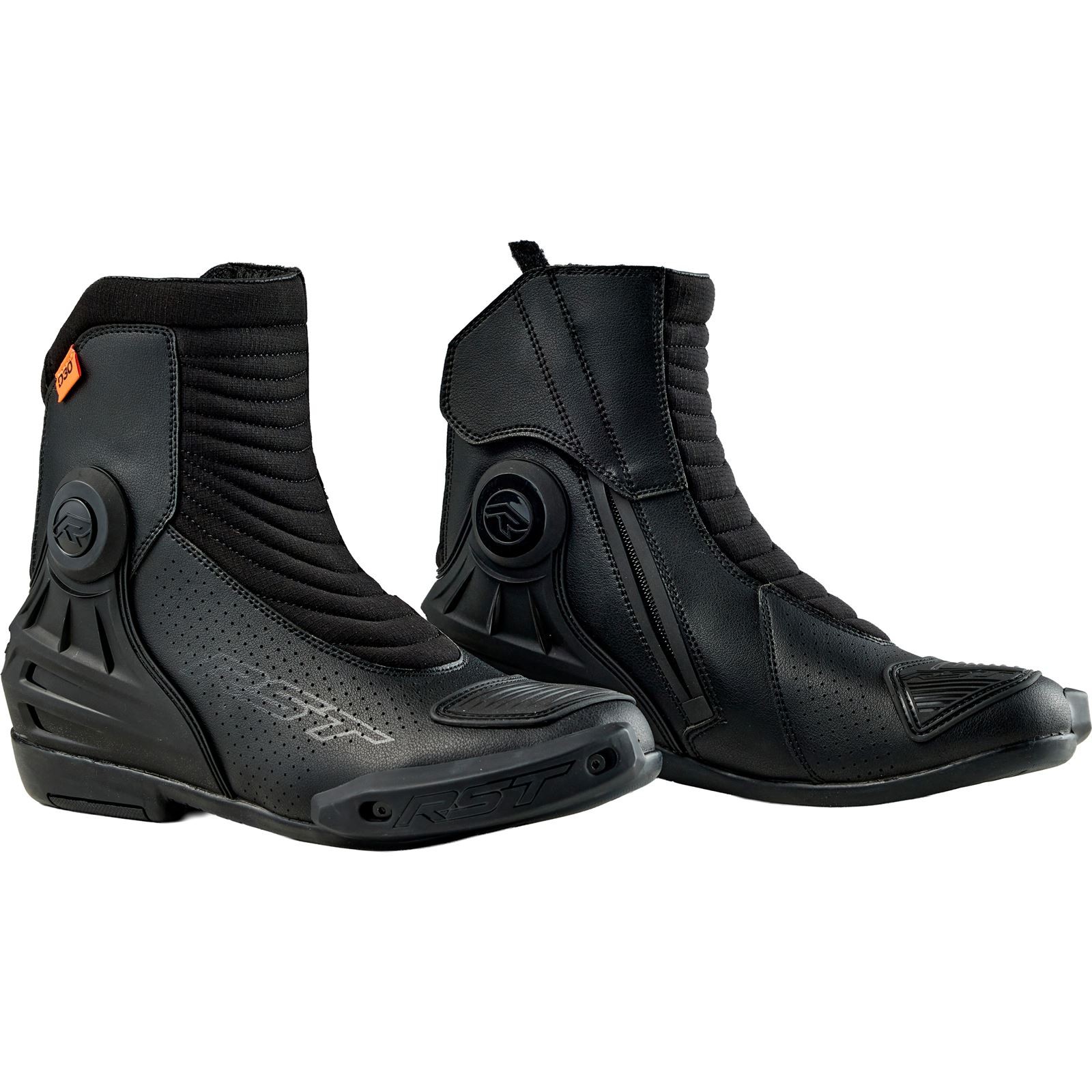 RST Moto Tractech EVO D3O Short Boots - Black - US Size 11.5 103697BLK-45