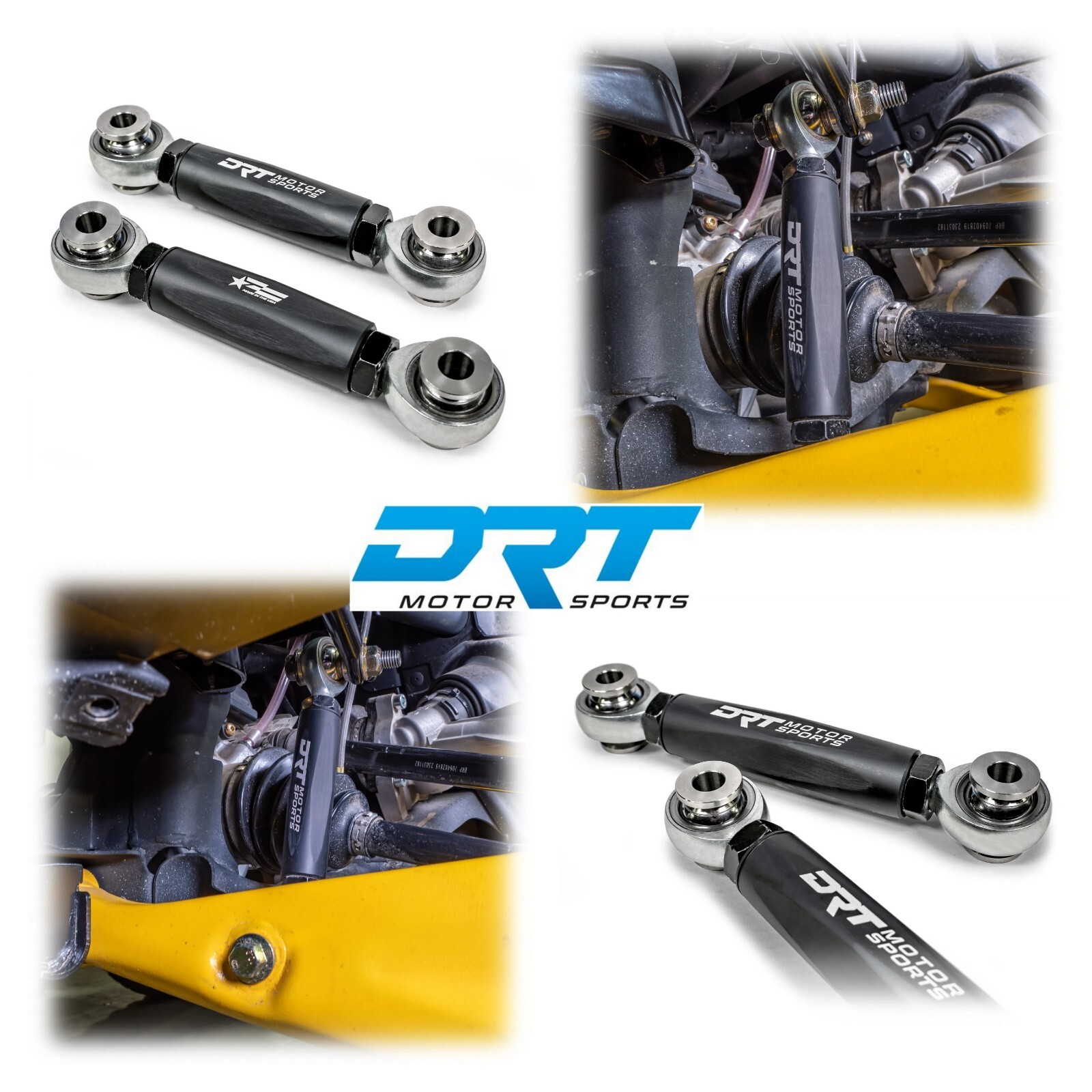 DRT Billet HEX Aluminum FRONT Sway Bar Links CAN AM MAVERICK R X XRS Max 2024+