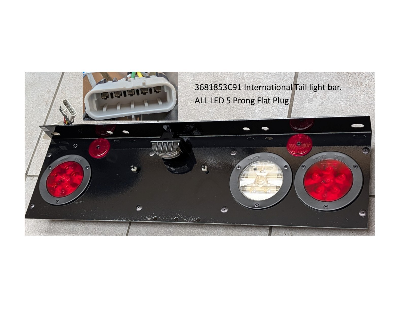 3681853C92 International LED Tail Light Panel Bar 9400 9900 Prostar HX LS Trucks