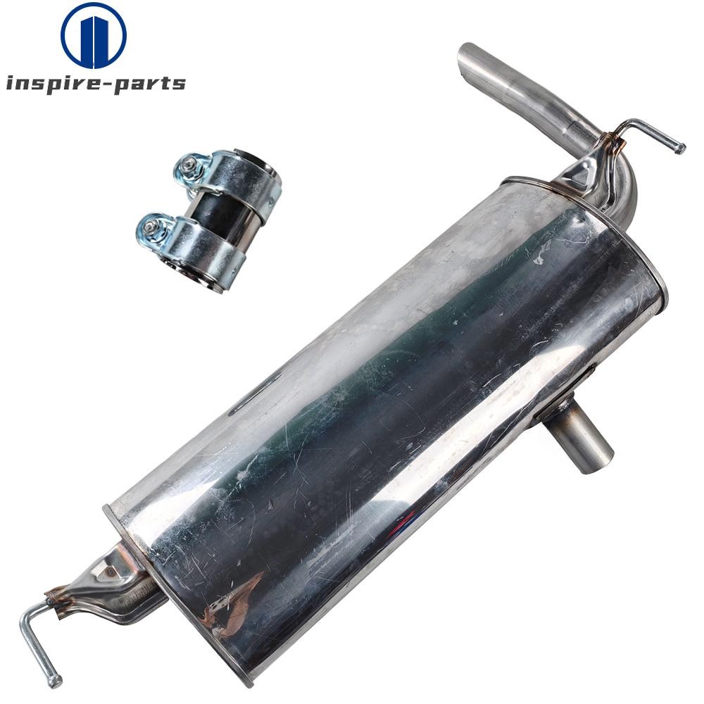 For 08-13 Nissan Rogue 2.5L Rear Exhaust Muffler Kit w/Connector Clamp