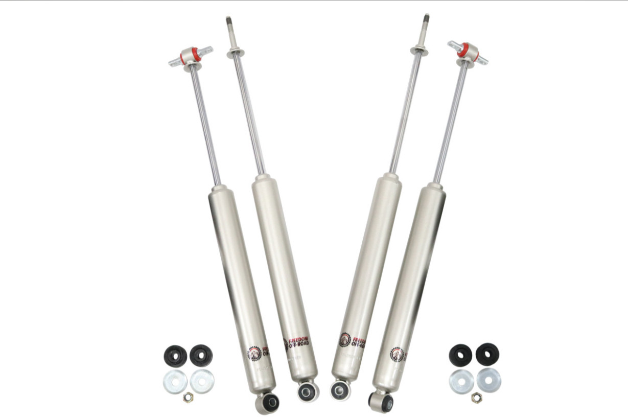 Freedom Offroad Extended Nitro Shocks for 2-4 Freedom Offroad Extended Nitro Shocks for 2-4
