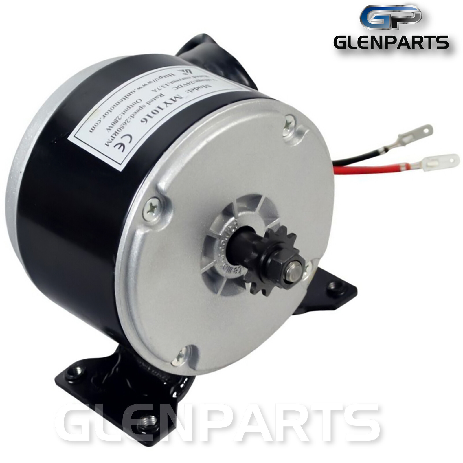 24 volt 250 280 watt MY1025 Electric Motor Includes 11 Tooth #25 Chain Sprocket