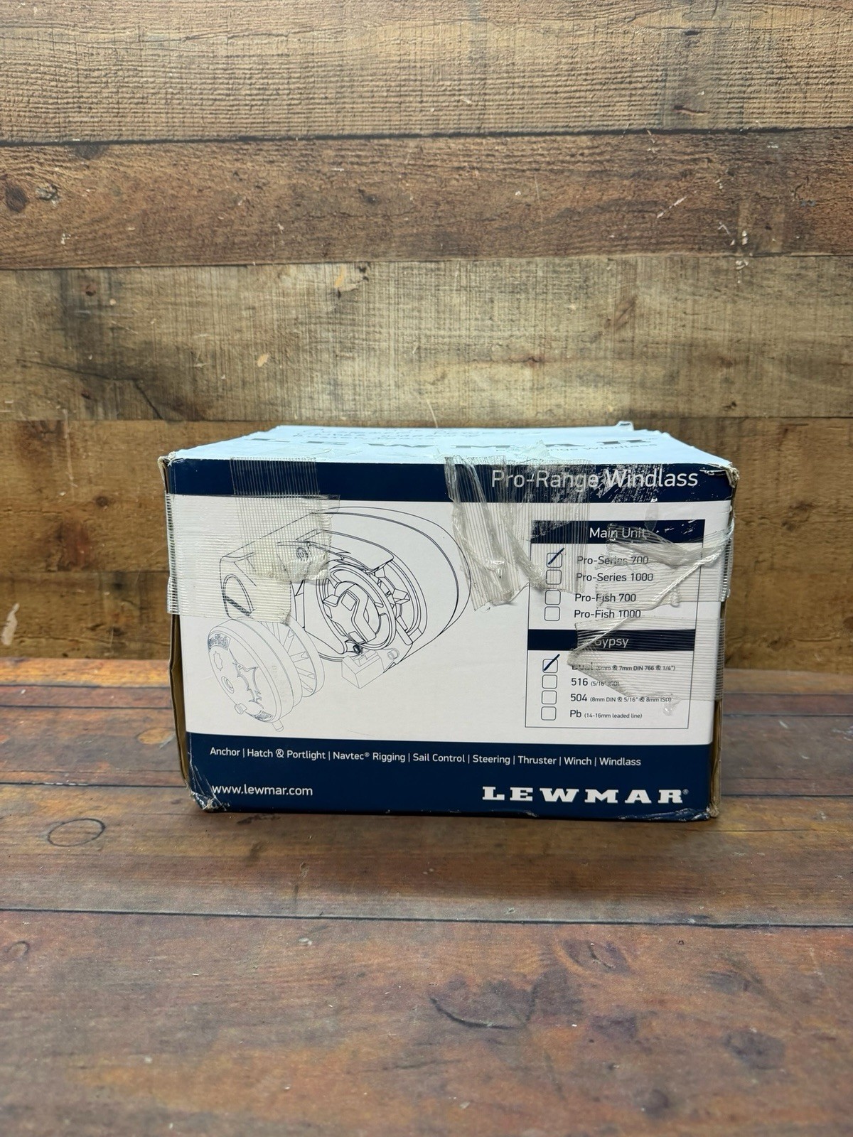 Lewmar Pro Series 700 Windlass Anchor Winch 12V Marine Untested