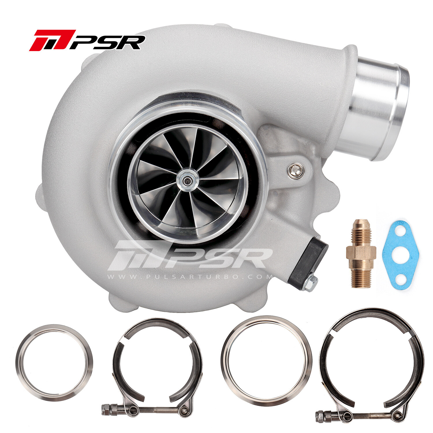 Pulsar Turbo Ball Bearing 5449G Billet Vband Without WG Hsg 0.72A/R Actuator
