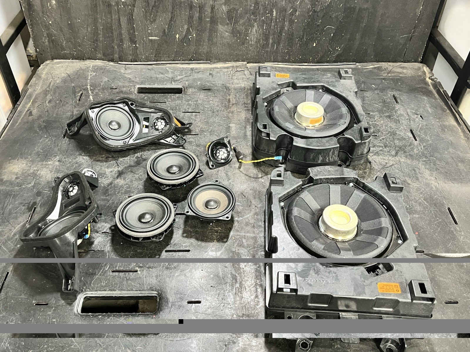 2020-25 Toyota Supra 3.0 GR HARMAN KARDON SPEAKER SET OF 8 #1292 M1