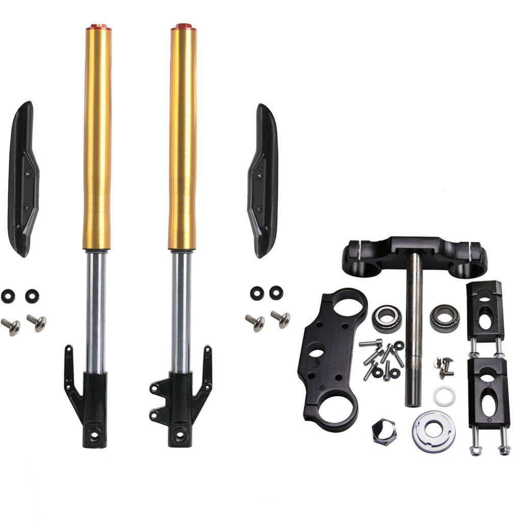 12mm 630mm Front Forks Shock 45/48mm Triple Clamp For Pit Bike Monkey CRF50 XR50