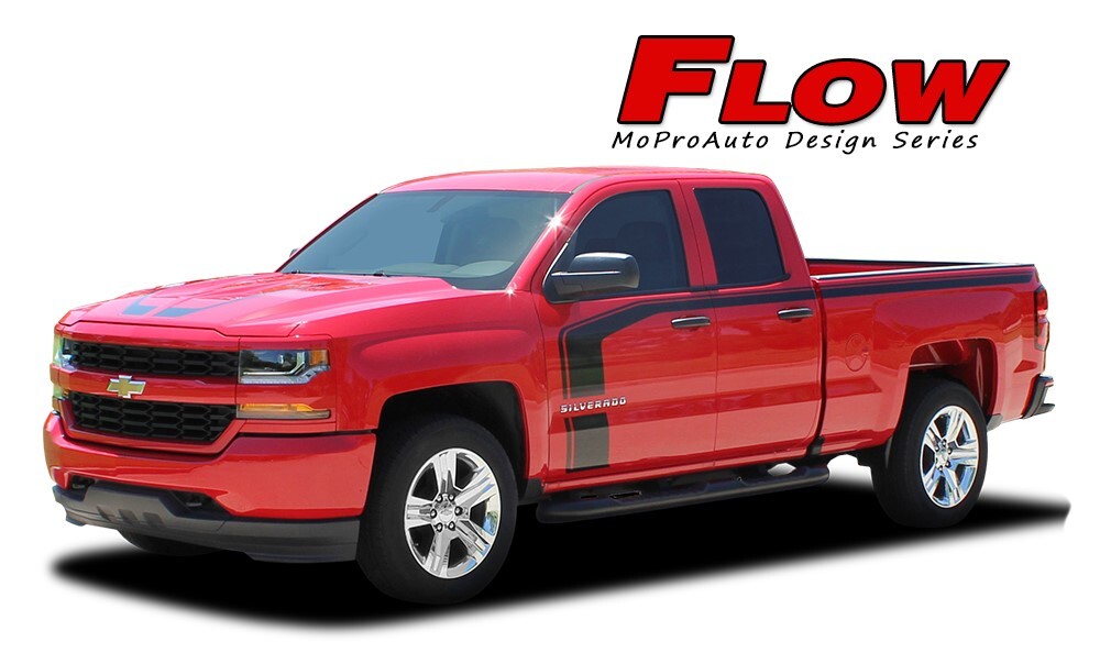 2017 Silverado OE Rally Special Edition Hood Door Bed Vinyl Graphic Decal Stripe