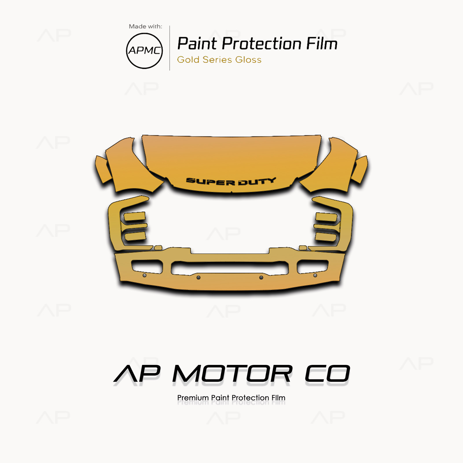 Ford Super Duty 2023-2026 PreCut Paint Protection Film Clear Bra PPF Kit