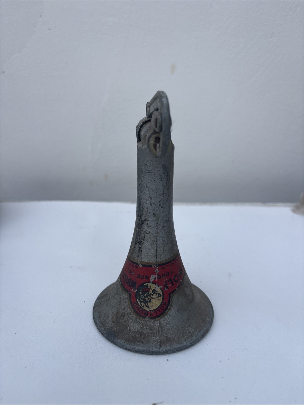 Vintage Original Hollywood Wolf Whistle Horn Yoder Mfg Co Vacuum Hot Rod Vintage Original Hollywood Wolf Whistle Horn Yoder Mfg Co Vacuum Hot Rod