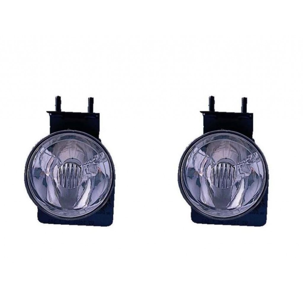 For 1994 1995 1996 Pontiac Trans Sport Fog Light Pair For GM2592136 + GM2592136