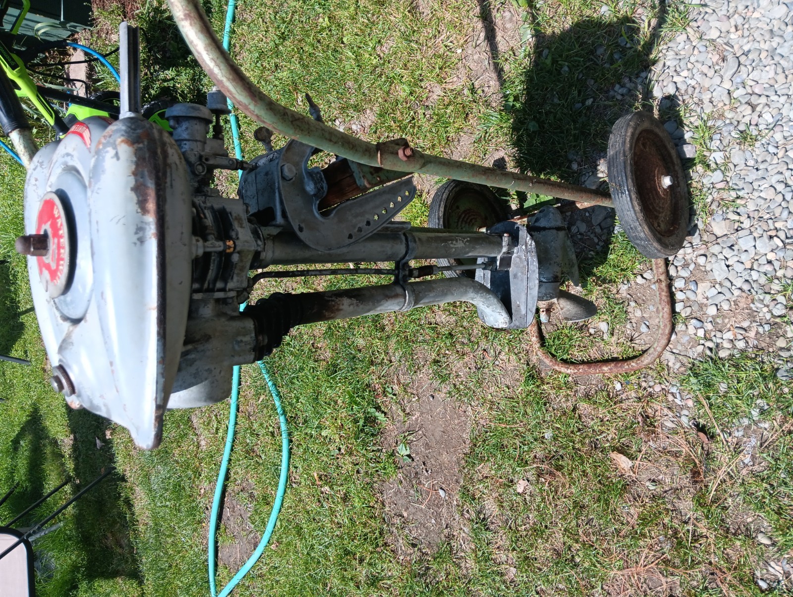 vintage Water Witch outboard motor Model 571 40
