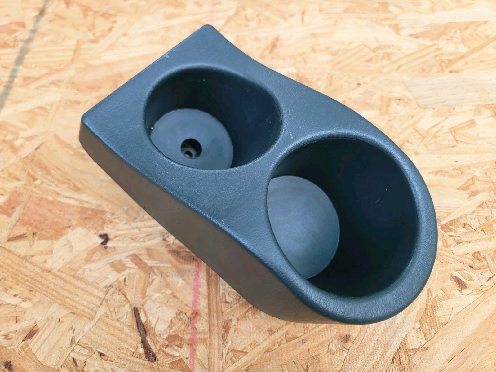 1996-2000 Toyota RAV4 Center Console Dual Cup Holder Cupholder Gray OEM
