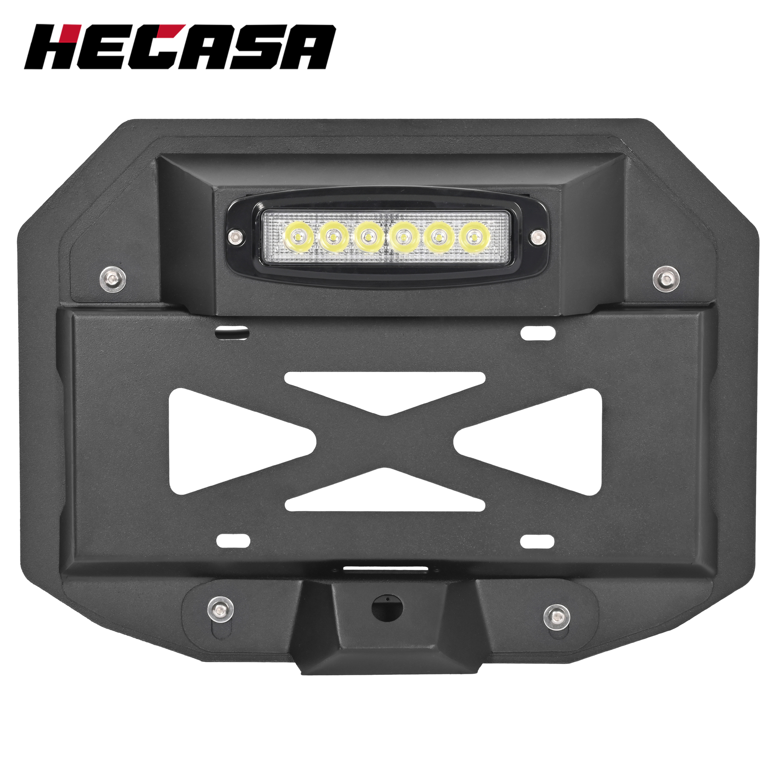 Fit Jeep Wrangler JK 07-18 Spare Tire Delete License Plate Bracket W/Brake Light Fit Jeep Wrangler JK 07-18 Spare Tire Delete License Plate Bracket W/Brake Light