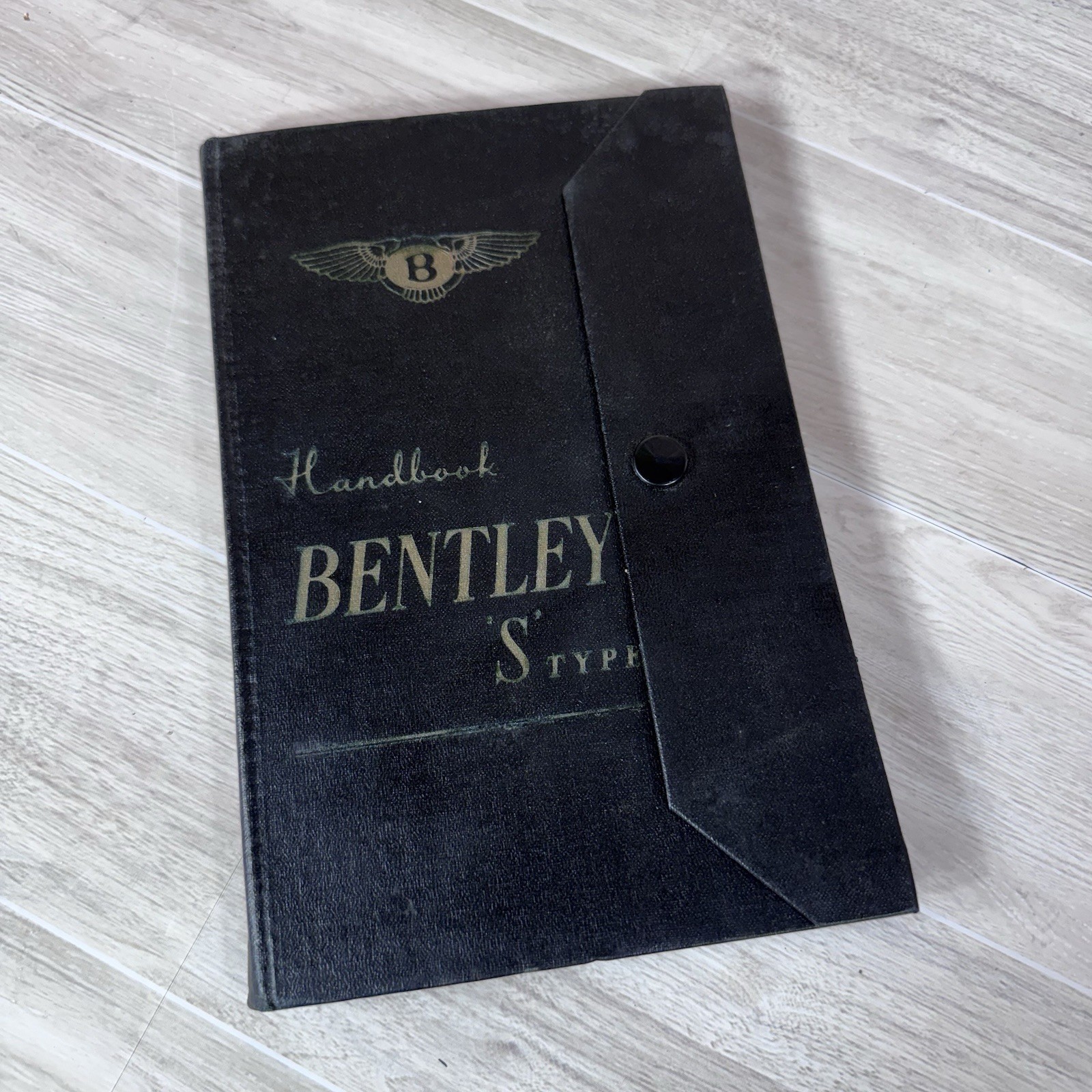 Bentley S Type Handbook Manual Original 1950s Bentley S Type Handbook Manual Original 1950s