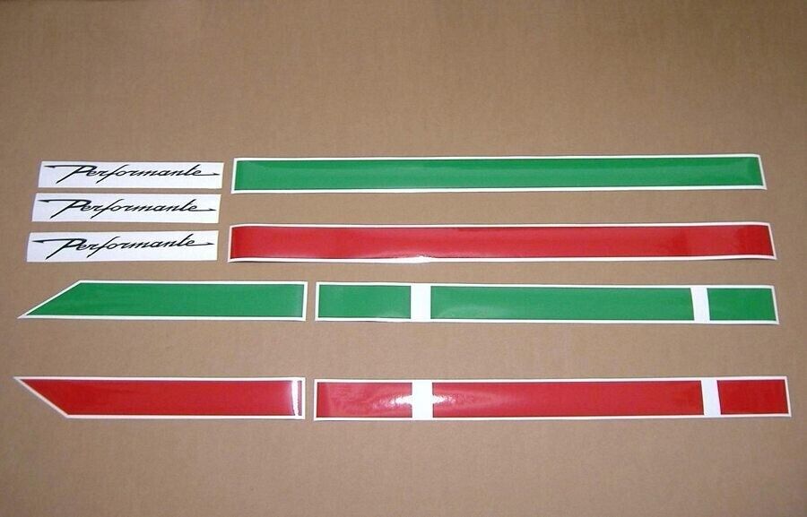 Stripes for Lamborghini Gallardo coupe Performante style stickers kit graphics