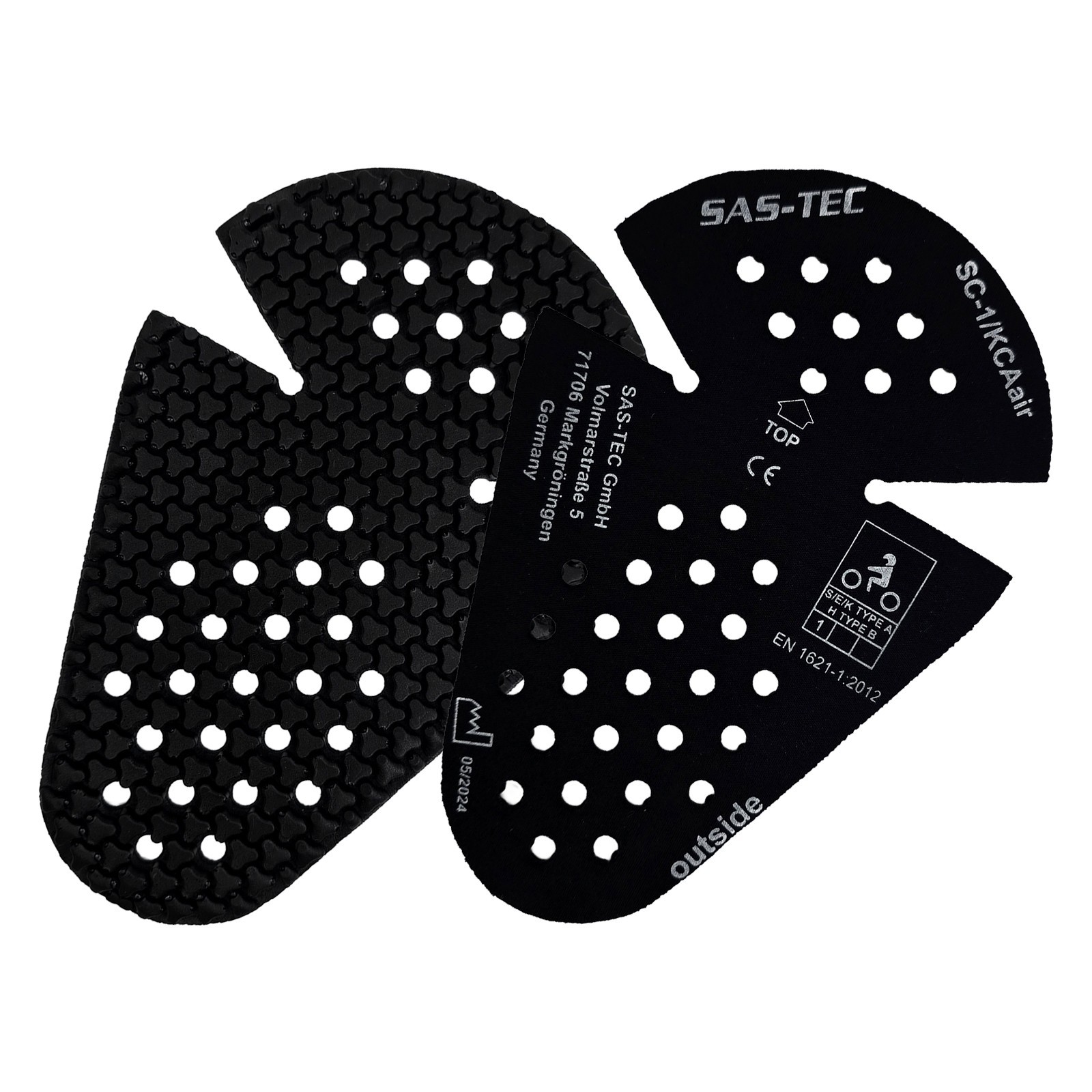 Goodrevs SAS-TEC SC-1/KCAair CE Level 1 Thin Flexible Motorcycle Armor Inserts