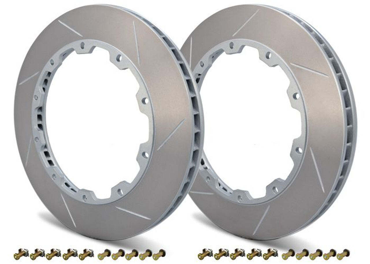 GiroDisc Slotted Rear Rings Fits Mitsubishi Lancer Evo X