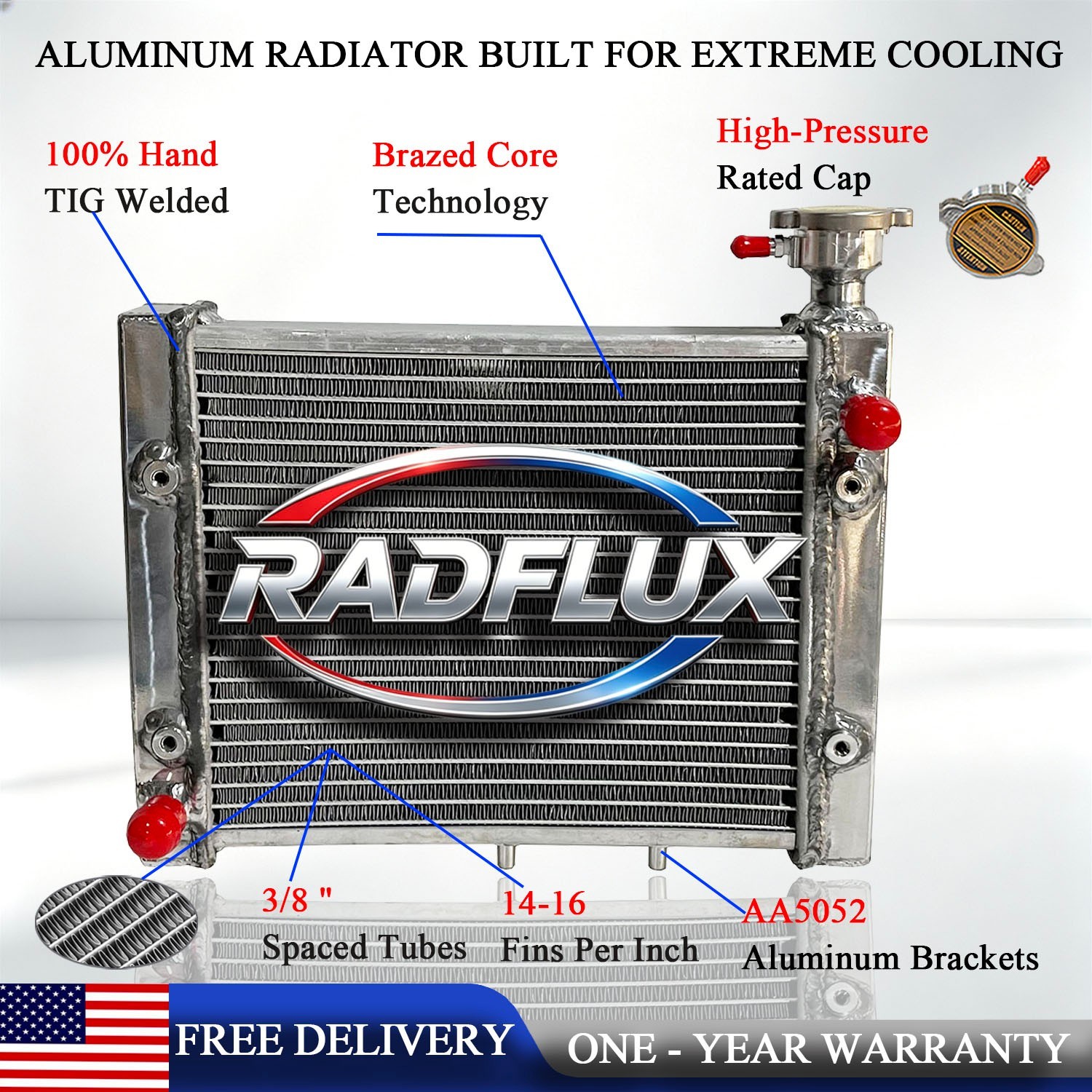 Radiator For 2006-2014 2013 2012 2011 2008 CAN-AM CAN AM OUTLANDER 500 650 800