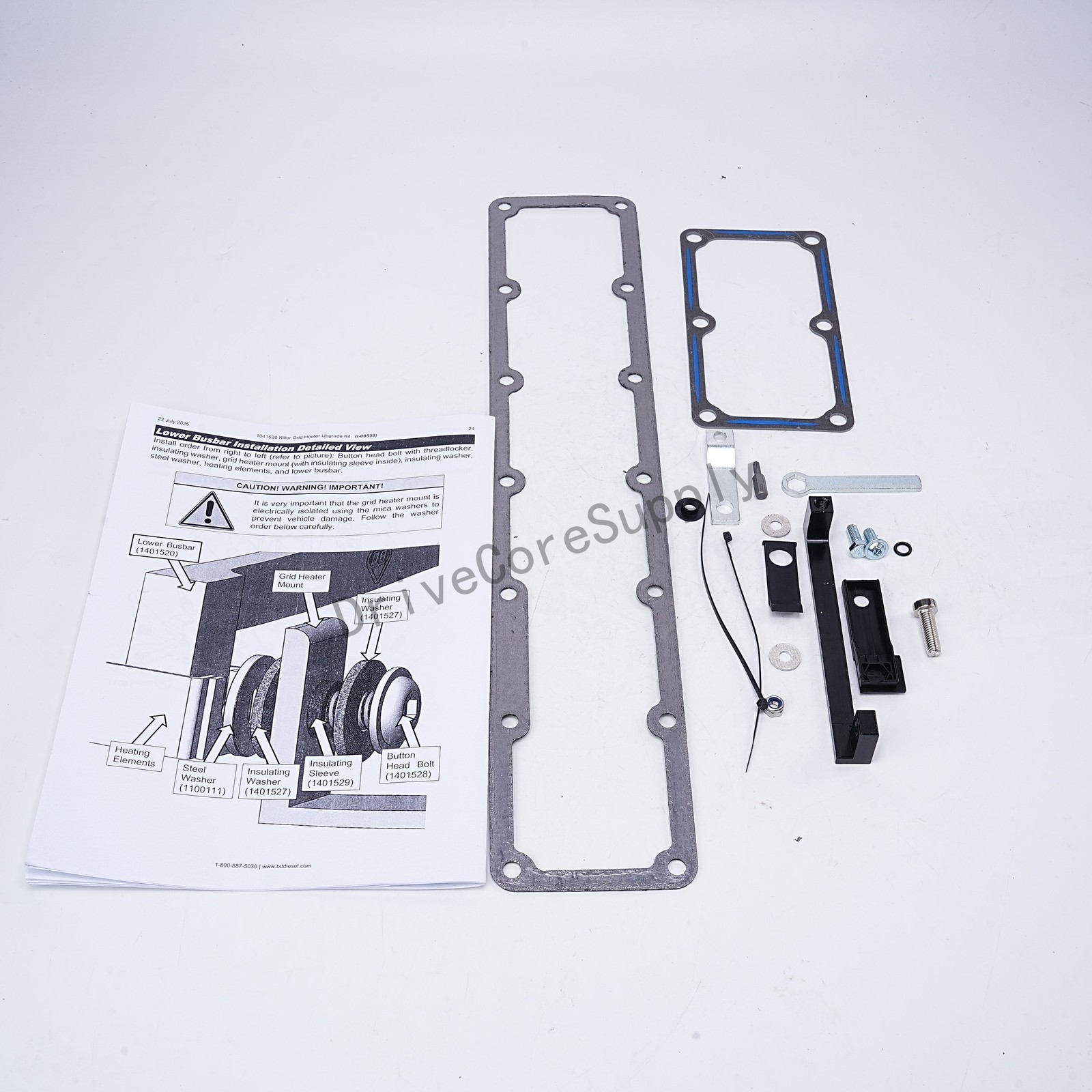 Doctor Diesel Killer Grid Heater Upgrade Kit for 07.5-24 RAM 6.7L Cummins Diesel Doctor Diesel Killer Grid Heater Upgrade Kit for 07.5-24 RAM 6.7L Cummins Diesel